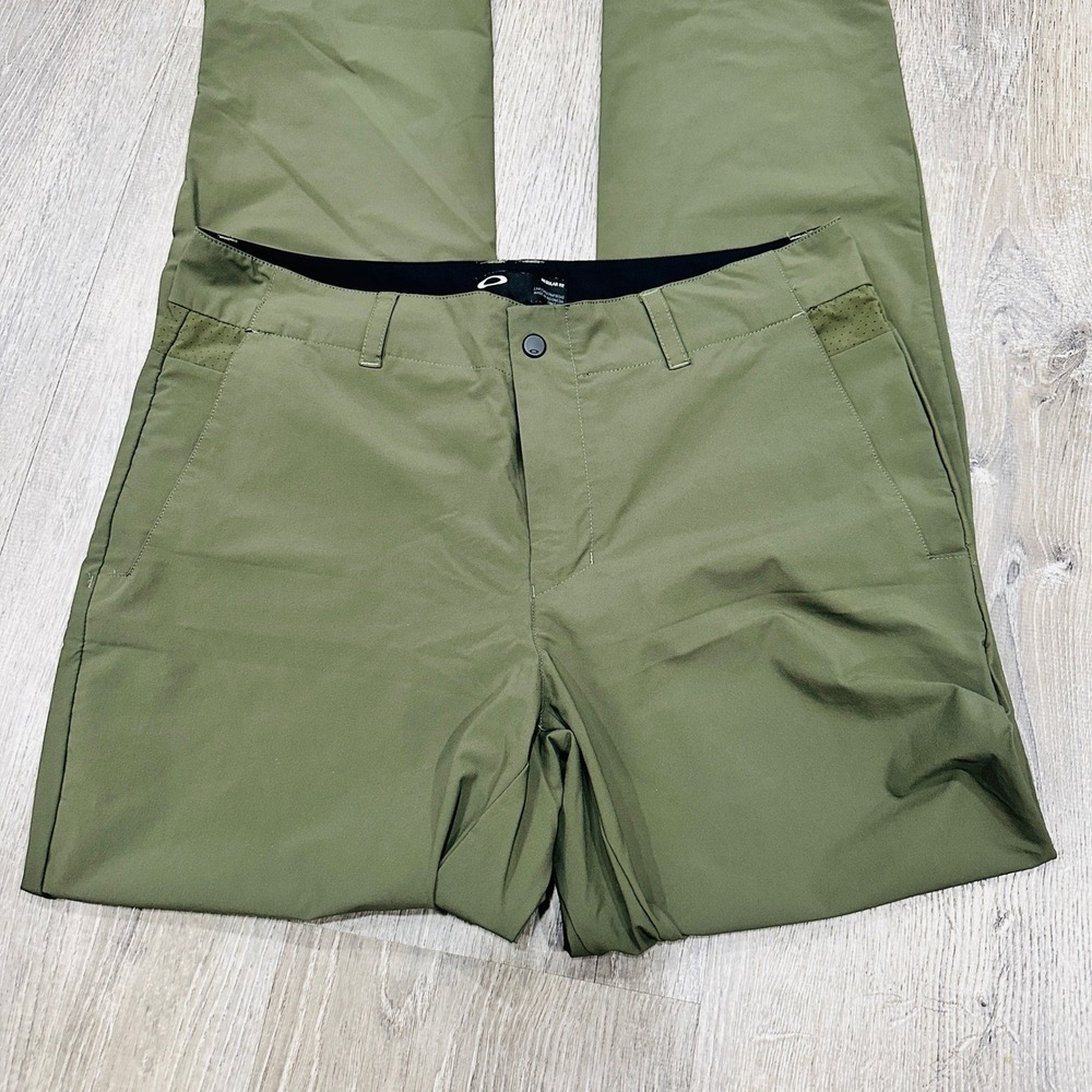 Oakley Pants Men's 32x30 Olive Green Technical Outdoor Articulated Knee Pants - Picture 16 of 16